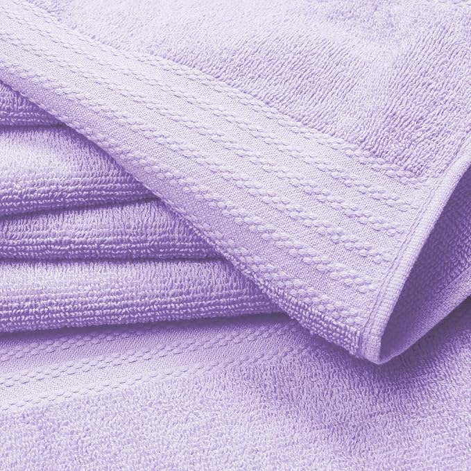 GLAMBURG Ultra Soft 8-Piece Towel Set - Image 2