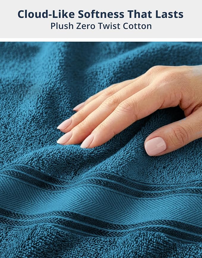 LANE LINEN Luxury Bath Towels Set - Image 5