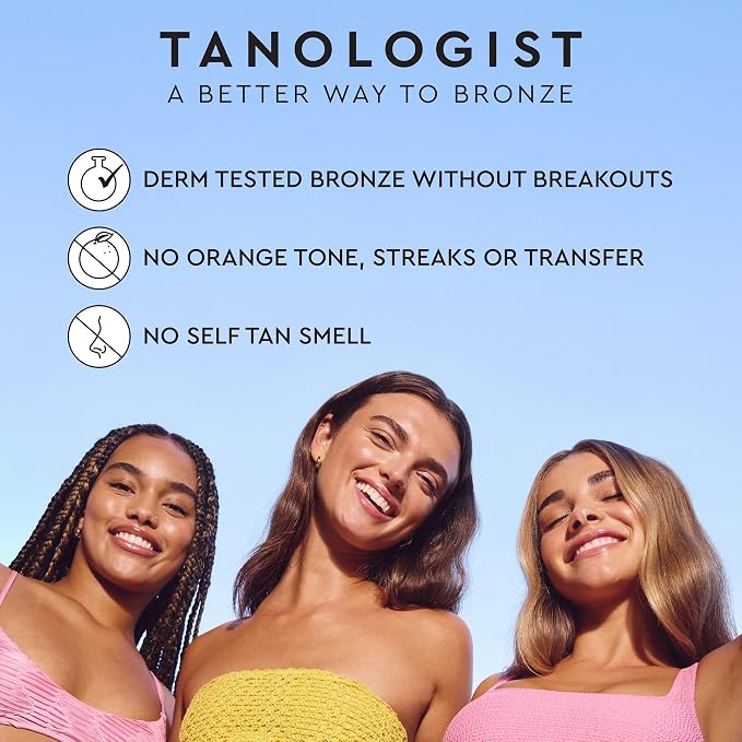 Tanologist Blending Brush, For Tanning Mousse, Water & Gradual Tanning Lotion - Image 2