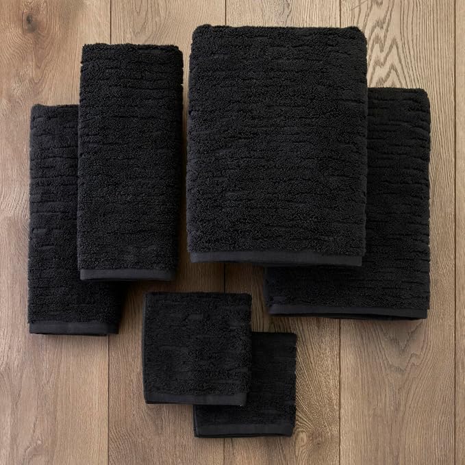 SKL Home CloudSoft 100% Cotton Luxury 6-Piece Towel Set, 600 GSM, Ultra Plush & - Image 2
