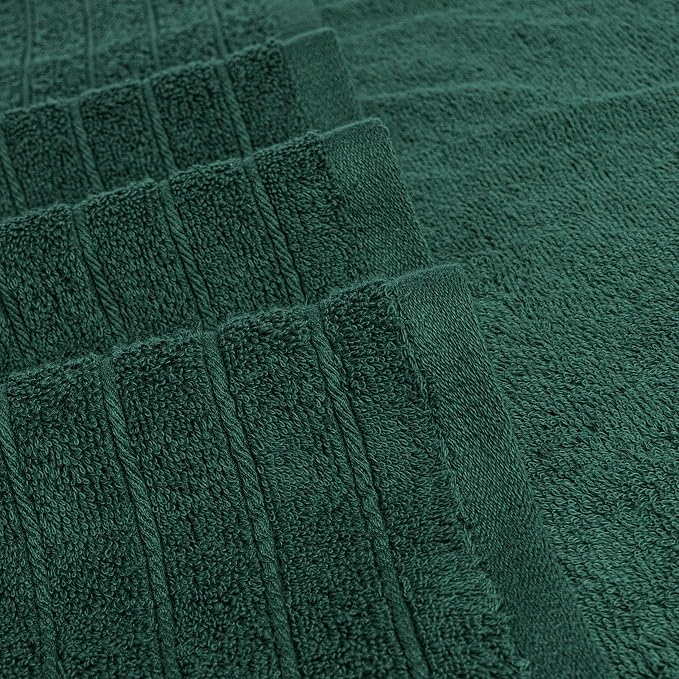 Tens Towels Pack of 8 Towels Set, 2 Extra Large Bath, 2 Hand, 4 Washcloths - Image 7