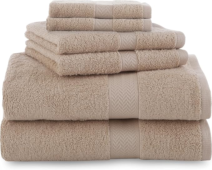 Martex Ringspun 6 Piece Towel Set by Martex