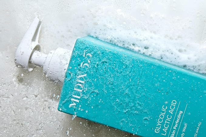 MEDIX Glycolic Acid + Lactic Acid Exfoliating Body Wash Gel | KP Bump Eraser | - Image 9