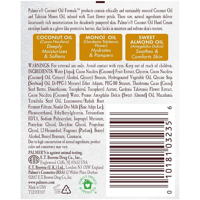 Palmer's Coconut Oil Formula Hand Cream - Image 13