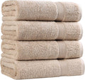 Superior Egyptian Cotton 4-Piece Bath Towel Set by SUPERIOR