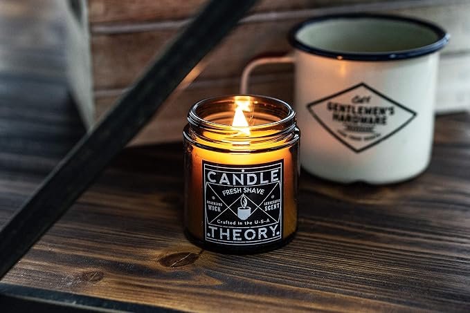 Scented Candle Gift Set with Crackling Wood Wicks 3, 4oz Candles, Misty Falls - Image 6