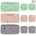 DiyJibb 9 Pcs Spa Headband for Washing Face, Skincare Headband and Wristband Set by DiyJibb