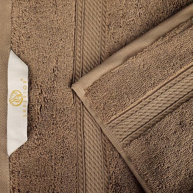 SUPERIOR Egyptian Cotton Pile Bath Sheet Set of 2, Ultra Soft Luxury Towels - Image 6