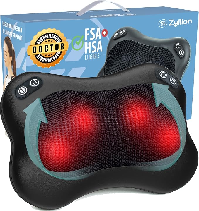 Zyllion Shiatsu Back and Neck Massager by Zyllion%2C+Inc.