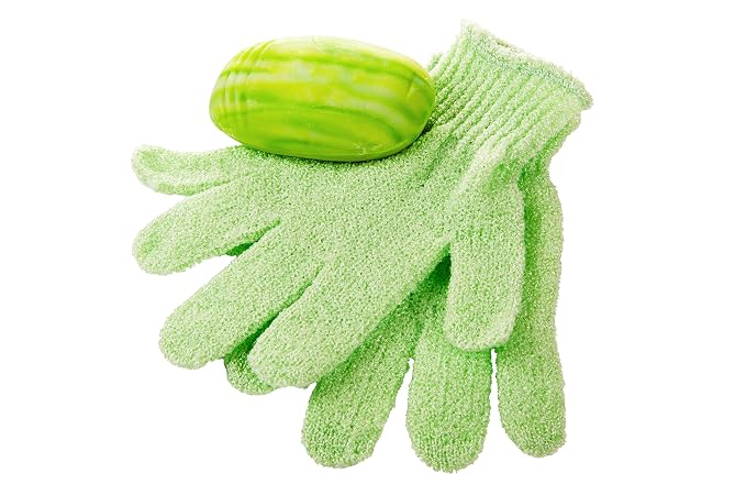 Linda Exfoliating Bath Gloves - Image 6