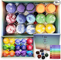 Chakra Healing Gemstones Bath Bombs. 15 Essential Oil Bath Bombs. Real Chakra by PurebyRachelleParker