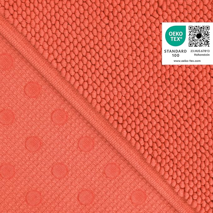 Cotton Paradise 100% Cotton Non Slip Bath Mats - Image 5