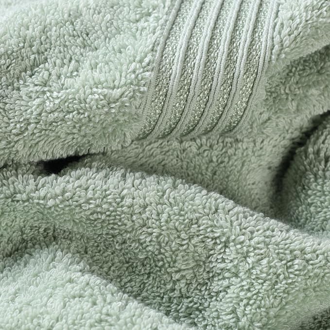 Superior Egyptian Cotton 9-Piece Towel Set, Guest Bath Decor Essentials - Image 6