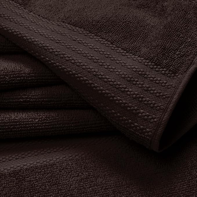 GLAMBURG Premium Cotton 4 Pack Bath Towel Set - Image 2