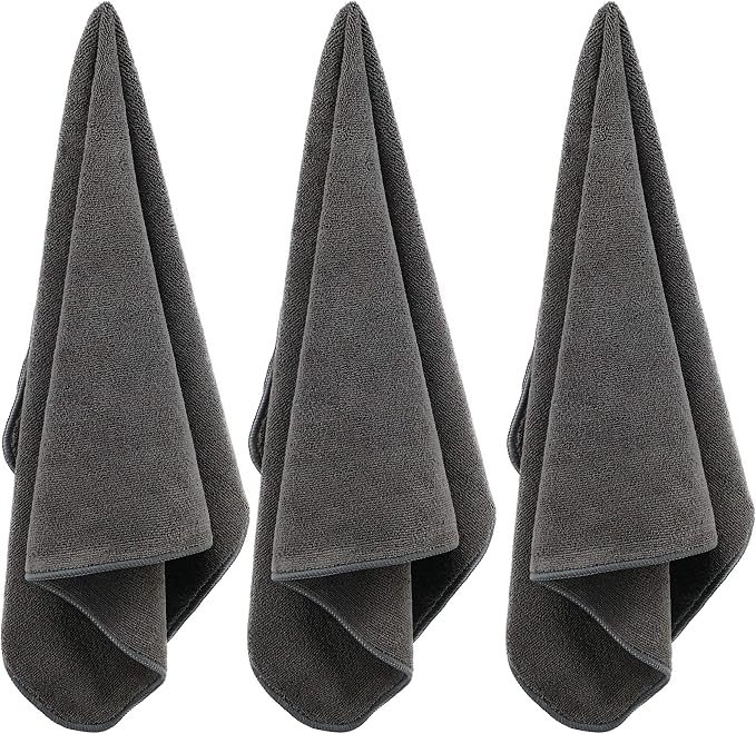 POLYTE Professional Quick Dry Lint Free Microfiber Hair Drying Salon Towel - Image 3