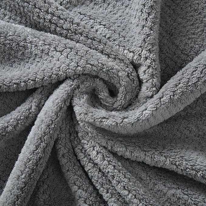 2 Pack 40"x 80" Extra Large Bath Towel Sheet Set, Oversized Bath Sheet Towels - Image 5