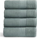 Springtree Home 100% Cotton Bath Towel Set of 4 | Super Soft & Absorbent by SpringtreeHome