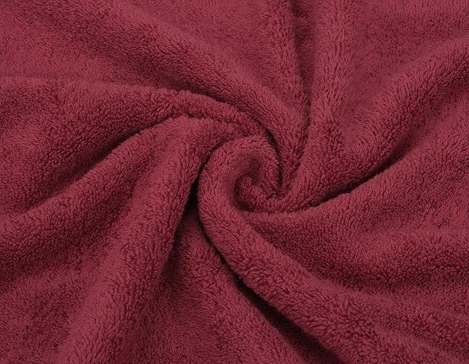 American Soft Linen Luxury 6 Piece Towel Set, 2 Bath Towels 2 Hand Towel 2 - Image 5