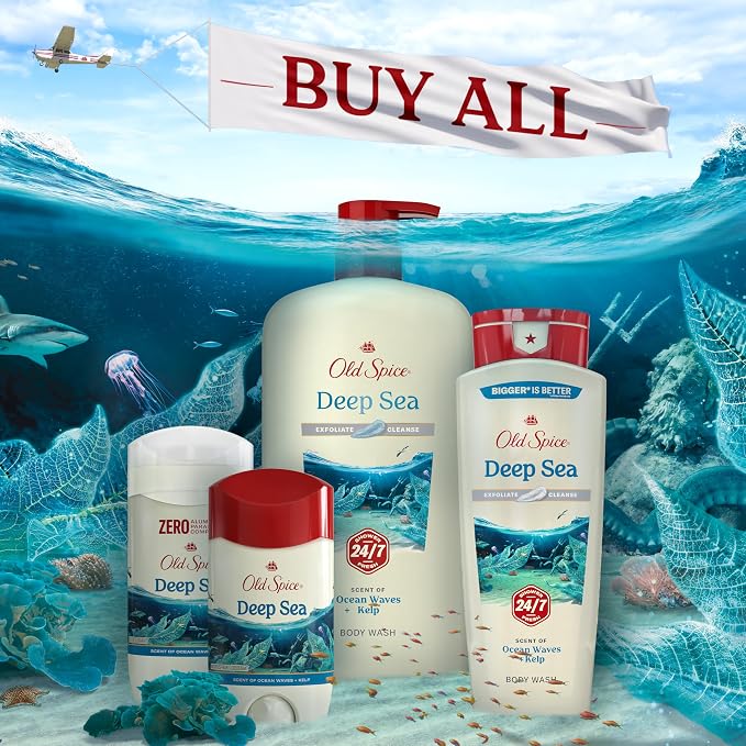 Old Spice Cleansing Body Wash for Men, 24/7 Shower Fresh - Image 9