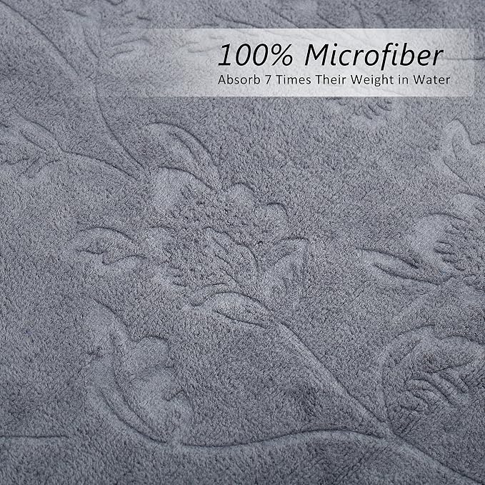 JML Large Bath Towels Set of 2, Fast Drying, Soft Super Absorbent Oversized - Image 2
