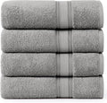 Lane Linen 100% Cotton Bath Sheets Set of 4 by LaneLinen