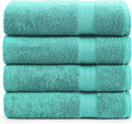 LANE LINEN 100% Cotton Premium Bath Sheets Set of 4 by LaneLinen